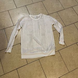 Summer sweater never worn athletic white